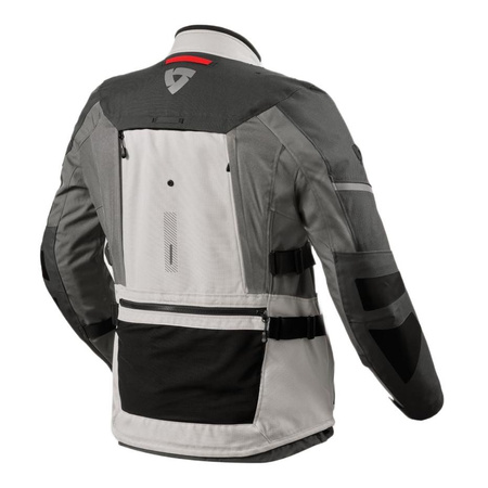 Kurtka motocyklowa tekstylna REVIT SAND 5 H2O SILVER/ANTHRACITE srebrny grafitowy