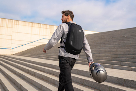 Kurtka motocyklowa tekstylna miejska Shima OPENAIR szary