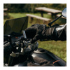 Rękawice motocyklowe skórzane/tekstylne membrana OZONE TOURING WP czarne
