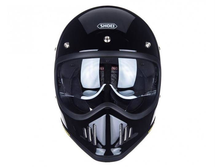 Kask motocyklowy offroad cross z daszkiem SHOEI EX-ZERO Czarny