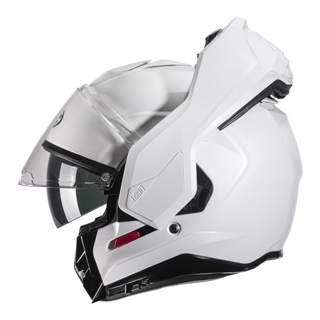Kask motocyklowy szczękowy HJC I100 perłowy biały