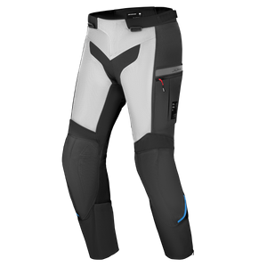 Tekstylne turystyczne spodnie motocyklowe Shima ALPHA niebieski