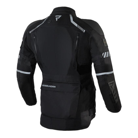 Kurtka motocyklowa tekstylna Rebelhorn PATROL czarny