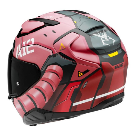 Kask integralny HJC F71 ZAKU BANDAI NAMCO RED/BLACK czerwony czarny
