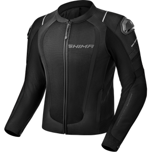 Kurtka motocyklowa tekstylna miejska Shima MESH PRO 2.0 czarny