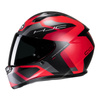 Kask motocyklowy integralny HJC C10 Tins czarny/czerwony