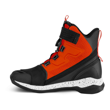 Buty motocyklowe krótkie Shima TAKESHI czerwony