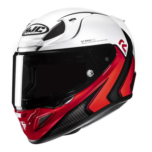 Kask motocyklowy integralny HJC RPHA 12 Kos czarny/biały