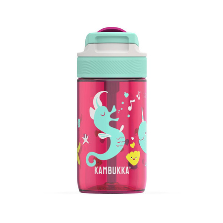 Butelka dziecięca KAMBUKKA LAGOON Sea Party 400ml czerwony niebieski żółty