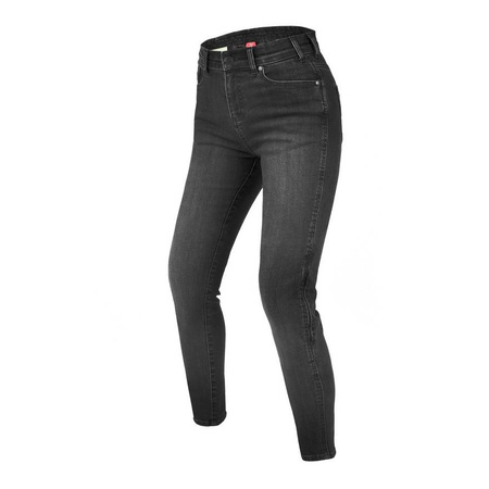 Jeansy motocyklowe damskie Rebelhorn CLASSIC III czarny vintage