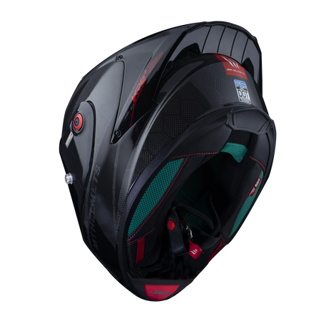 Kask motocyklowy MT KRE+ S SOLID GLOSS CARBON/BLACK czarny