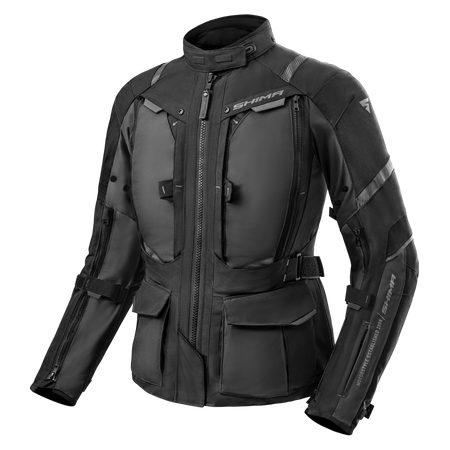 Damska kurtka motocyklowa tekstylna Shima HERO 2.0 czarny