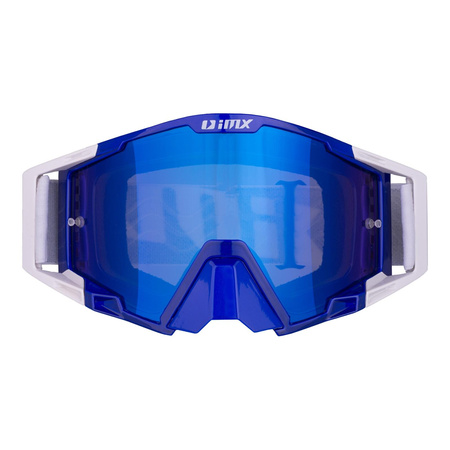 Gogle IMX Sand blue/white - szyba blue iridium + clear (2 szyby w zestawie)