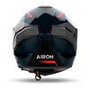Kask motocyklowy AIROH MATRYX WIDE RED GLOSS czerwony szary czarny