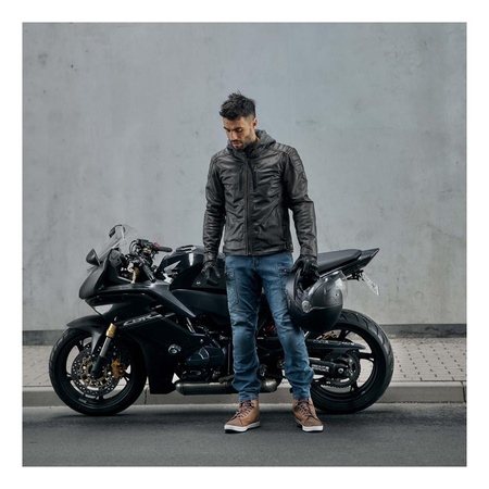Jeansy motocyklowe Rebelhorn URBAN II niebieski