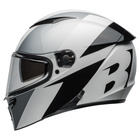 Kask motocyklowy BELL Lithium Shear srebrny/biały