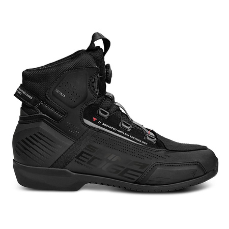 Buty motocyklowe krótkie/miejskie/turystyczne Shima EDGE VENT czarny