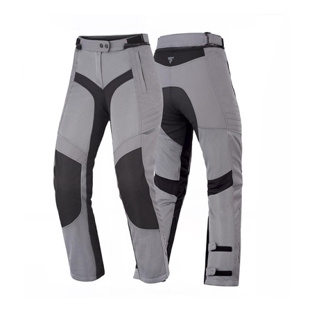 Damskie spodnie motocyklowe tekstylne Shima JET szary