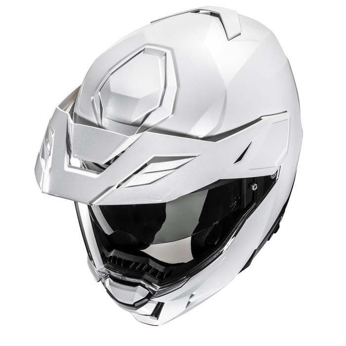 Kask motocyklowy HJC I71N Solid perłowy biały