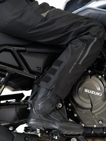 Damskie spodnie motocyklowe tekstylne Shima RUSH 2.0 czarny