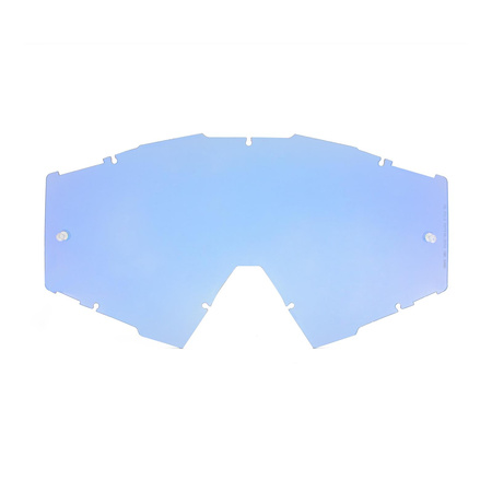 Gogle motocyklowe IMX Sand Black Matt/Blue - Szyba Blue Iridium + Clear (2 Szyby W Zestawie)