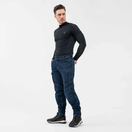 Jeansy motocyklowe Shima GIRO 2.0 URBAN niebieski