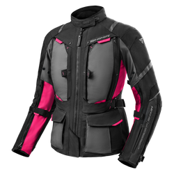 Damska kurtka motocyklowa tekstylna miejska Shima HERO 2.0 różowy