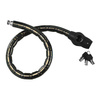 Hartowana stalowa blokada linki powlekana tworzywem sztucznym LAMPA Boa Ø 24 mm - 120 cm
