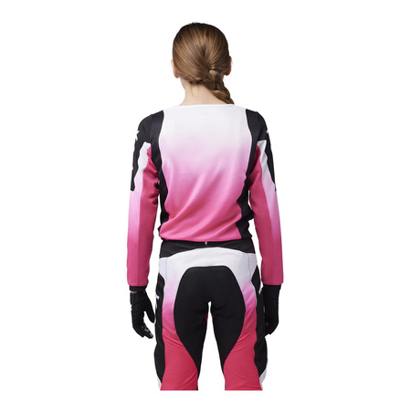 Spodnie motocyklowe dziecięce FOX Junior Girls 180 Lean Black Pink