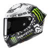 Kask integralny HJC RPHA 1 V2 CARBON QUARTARARO SNOW DIABLO REPLICA BLACK/WHITE czarny biały