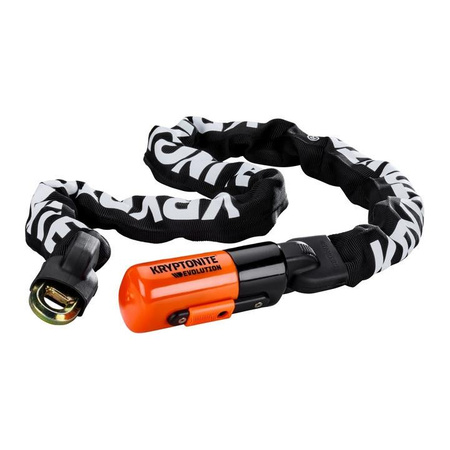 Łańcuch KRYPTONITE EVOLUTION 1012 120CM czarny pomarańczowy