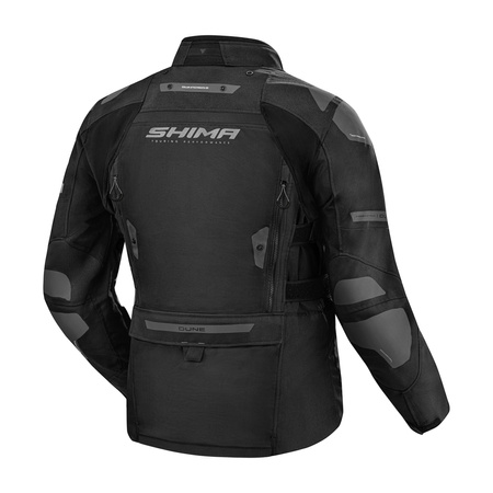 Kurtka motocyklowa SHIMA DUNE BLACK czarny