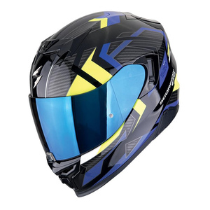 Kask motocyklowy SCORPION EXO-520 EVO AIR SENSUS BLACK/BLUE/NEON YELLOW czarny niebieski żółty fluo