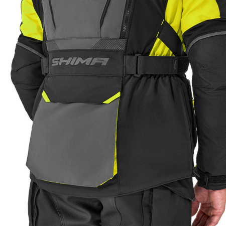 Kurtka motocyklowa tekstylna miejska Shima HERO 2.0 fluo