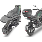 GIVI STELAŻ KUFRA CENTRALNEGO MONOLOCK (BEZ PŁYTY) - BENELLI Leoncino 125 (22) - motocyklowe akcesoria