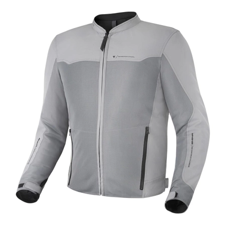 Kurtka motocyklowa tekstylna miejska Shima OPENAIR szary