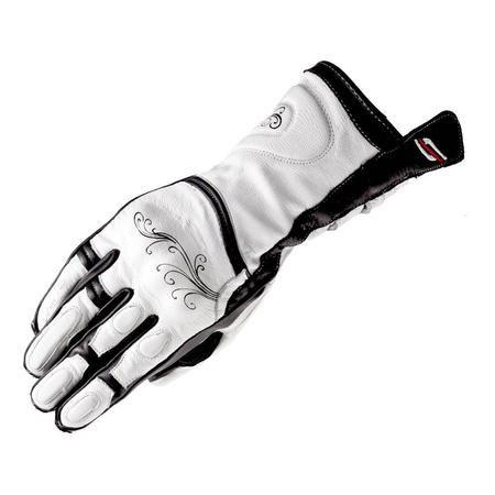 Rękawice motocyklowe turystyczne Shima MODENA biały