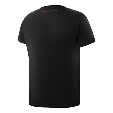 Koszulka codzienna T-shirt SHIMA TRACKER MEN BLACK czarny