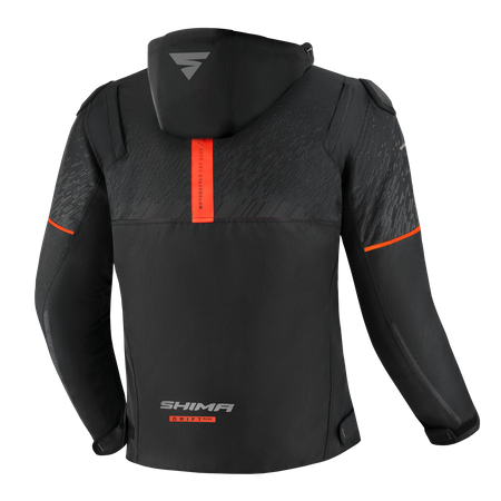 Kurtka motocyklowa tekstylna miejska Shima DRIFT+ czarny