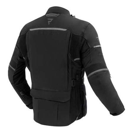 Kurtka motocyklowa tekstylna turystyczna Rebelhorn RANGE czarny