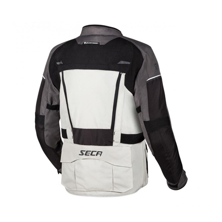 Kurtka motocyklowa SECA DISCOVERY GREY szary czarny