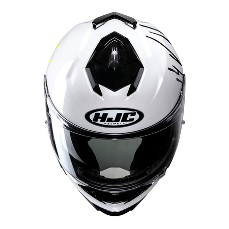 Kask motocyklowy integralny HJC I71 Celos biały/czarny