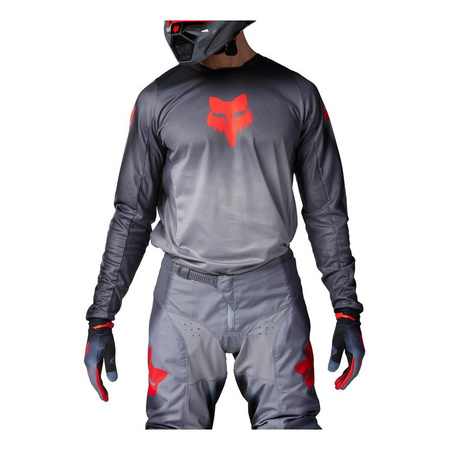 Bluza motocyklowa FOX 180 INTERFERE GREY/RED