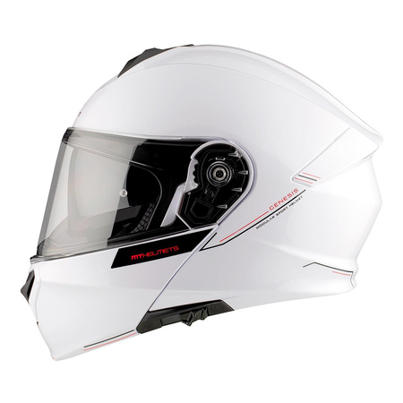 Kask motocyklowy MT GENESIS SV SOLID GLOSS PEARL WHITE biały