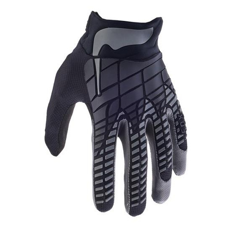 Rękawice motocyklowe rowerowe cross offroad mtb FOX 360 czarny/szary