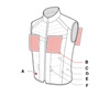 Damska kamizelka podgrzewana ocieplająca motocyklowa Shima POWERHEAT VEST czarny