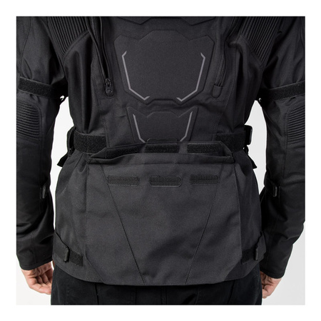 Kurtka motocyklowa tekstylna OZONE SAHARA czarna