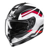 Kask motocyklowy integralny HJC C70N Belis czarny/biały