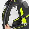 Kurtka motocyklowa damska SHIMA DUNE LADY FLUO czarny szary żółty fluo