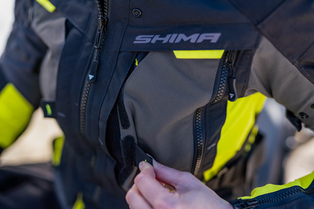 Damska kurtka motocyklowa tekstylna miejska Shima HERO 2.0 fluo